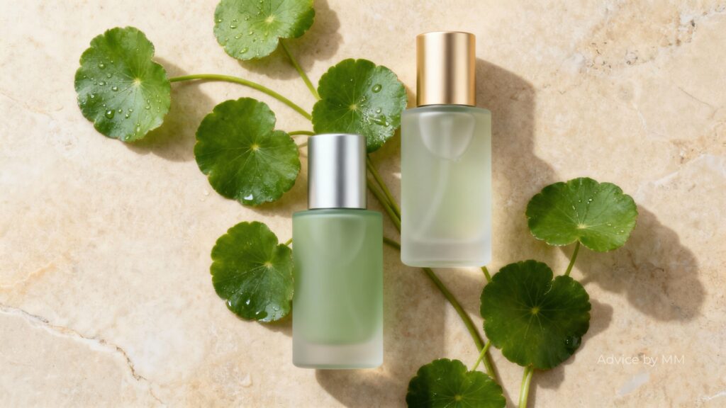 Centella asiatica în skincare: beneficii, utilizări și seruri K-Beauty pentru piele sensibilă