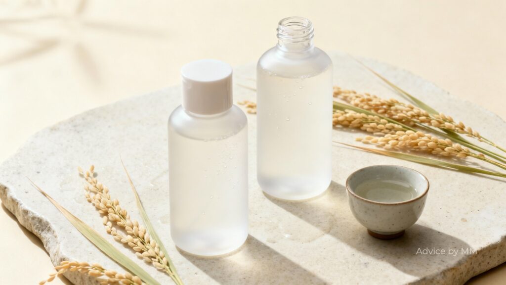Sake în cosmeticele japoneze: fermentația orezului, beneficiile pentru piele și legătura cu PITERA™