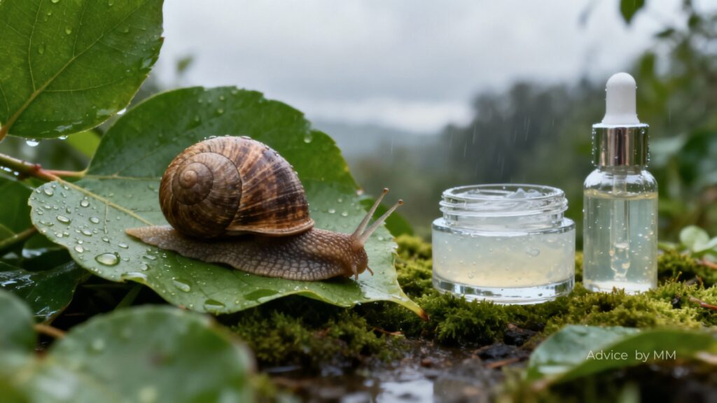 Filtratul secreției de melc (snail mucin) în skincare: de ce a devenit unul dintre cele mai populare ingrediente din cosmeticele coreene?