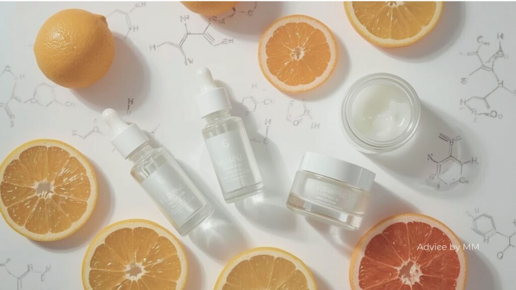 Vitamina C vs derivați: cum alegi forma potrivită pentru pielea ta
